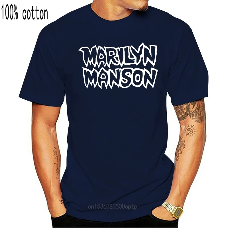 

New MARILYN MANSON Classic Logo T Shirt
