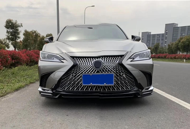 Комплект кузова автомобиля переднего и заднего бампера для губ Lexus ES 350 300h спойлер, диффузор сплиттерная губа боковые юбки