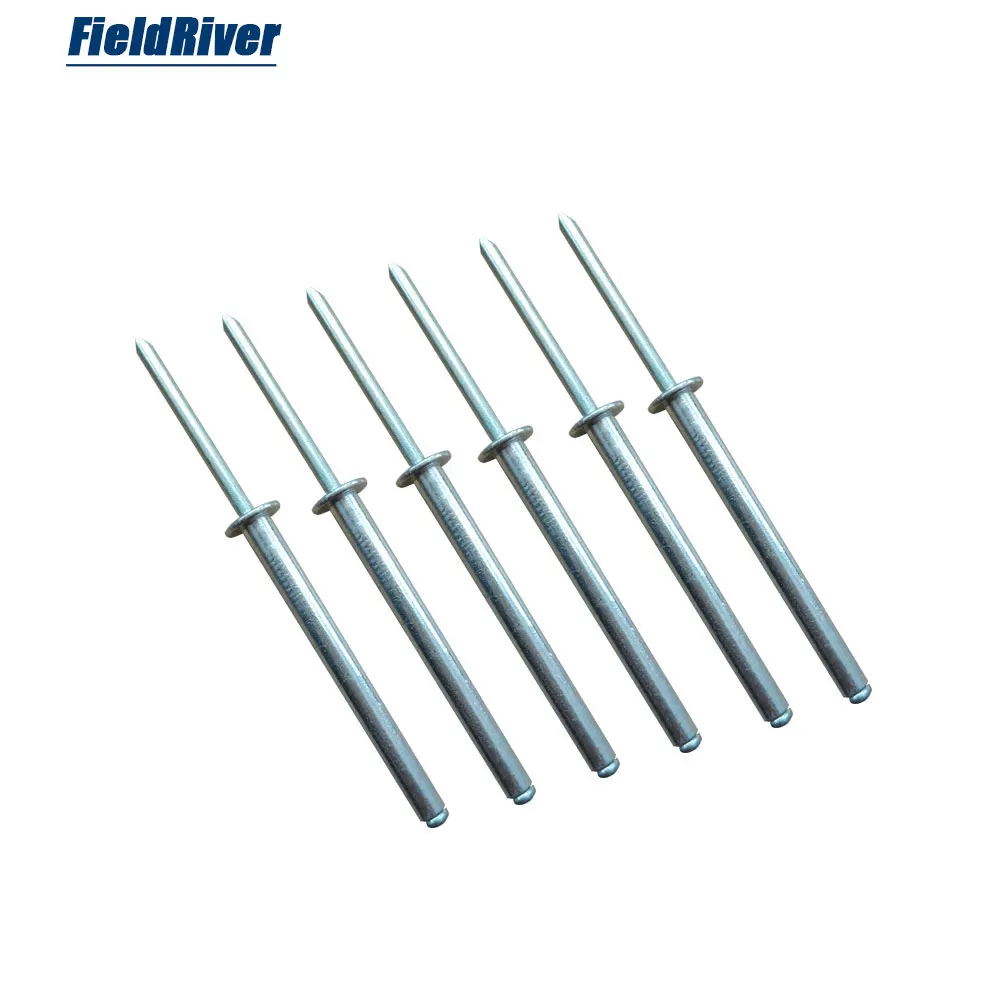 M4.8*50/55/60/70 super long GB12618 Aluminium Mushroon Head Break Mandrel Blind Rivets Nail Pop For Furniture Car Aircraf | Обустройство