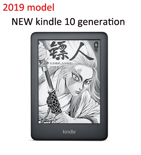 Kindle Black 2019 версия сенсорного экрана эксклюзивное программное обеспечение Wi Fi 4 Гб