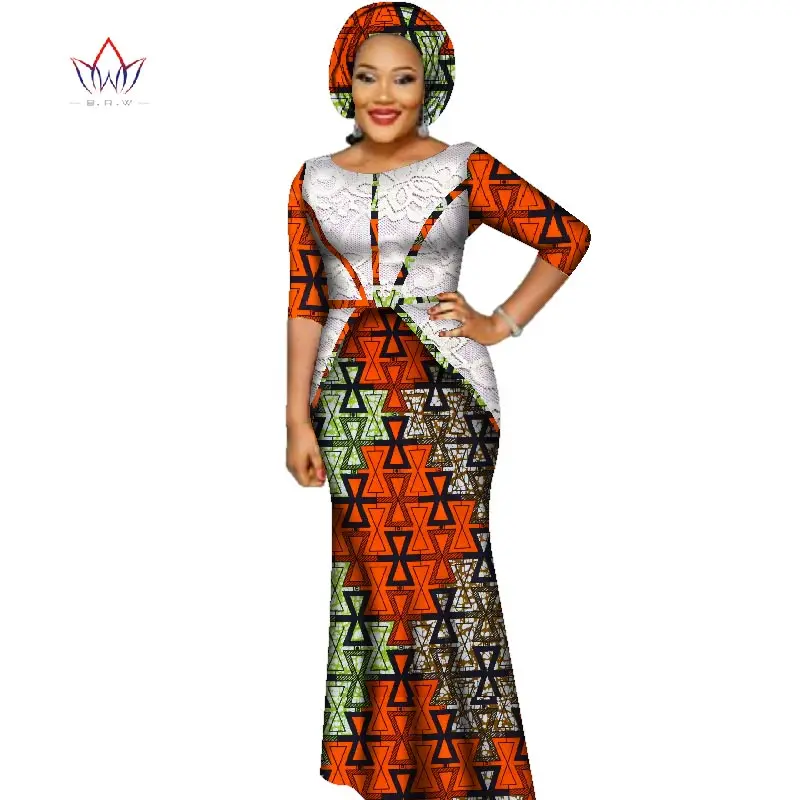 2020 африканские платья базин для женщин с коротким рукавом в африканской одежде