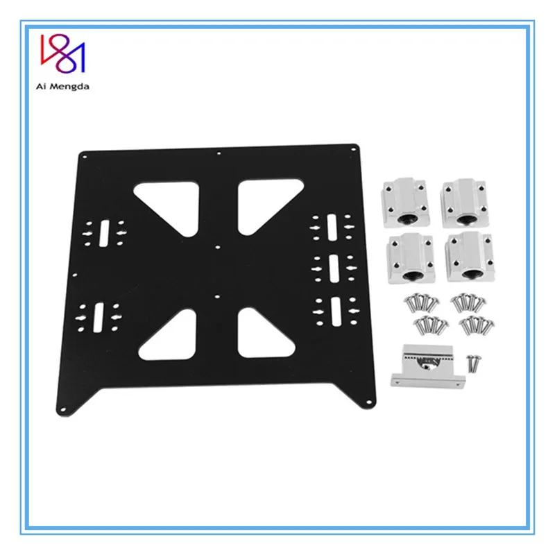 Алюминиевая Y-образная анодированная пластина с подшипниками SC8UU и держателем