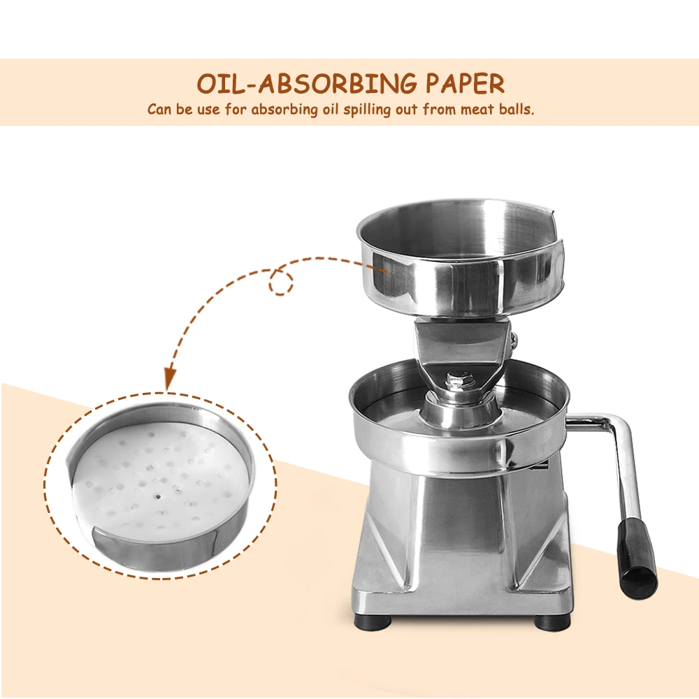 Ручная машина для гамбургеров ITOP 100 150 мм пресс формирования из алюминиевого