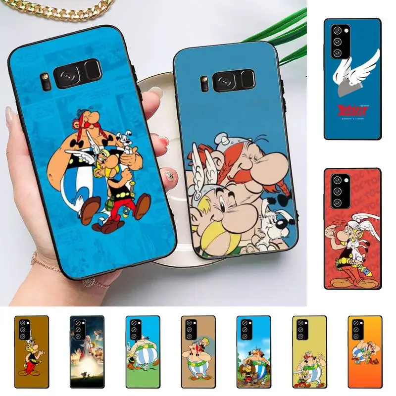 

YNDFCNB Asterix And Obelix Phone Case for Samsung Note 5 7 8 9 10 20 pro plus lite ultra A21 12 02