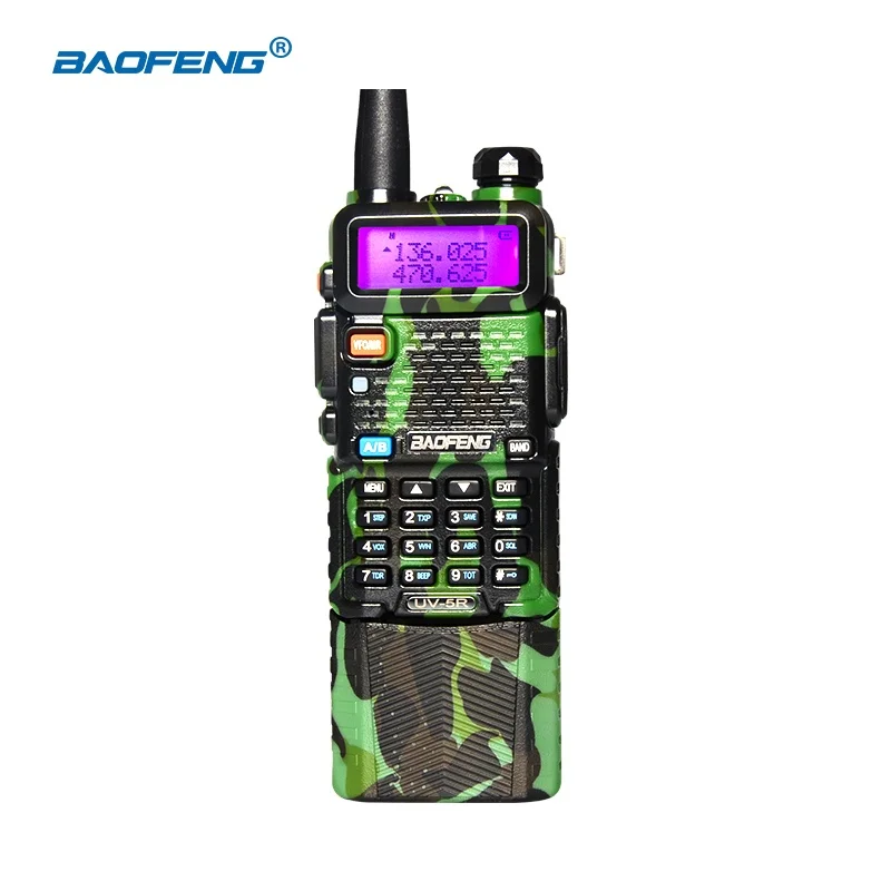 Мощная профессиональная портативная рация Baofeng 5 Вт/10 Вт дальность 10/50 км Uv 5r