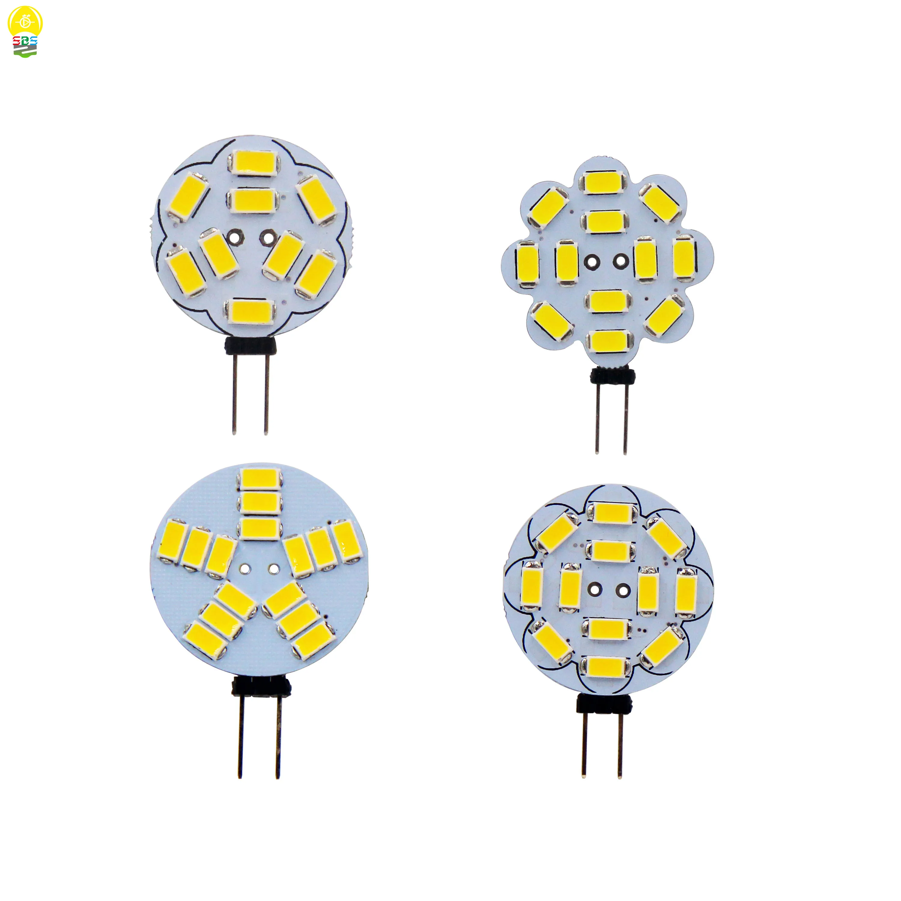 G4 светодиодный светильник 5 Вт лампочка 2 3 AC/DC 12V 5730 SMD LED заменить галогенные 120