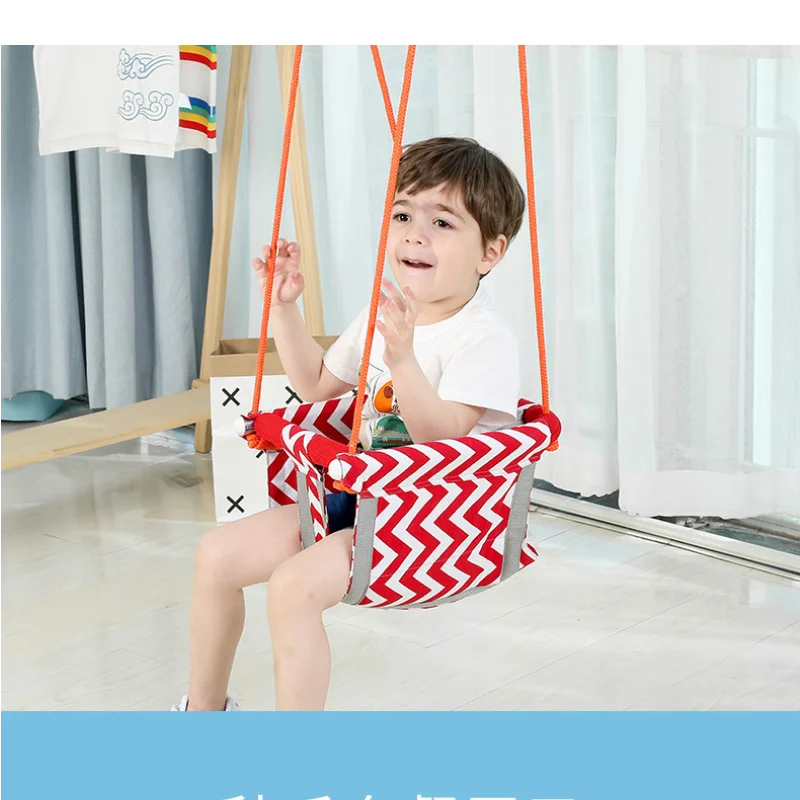 

zq To Swing Indoor Children's Household Outdoor Courtyard Children's Glider Children's Sensory Hanging Basket