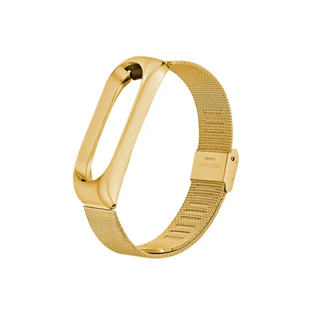Local Tyrants Gold Универсальный металлический ремешок mi Band 3 4 для Xiao mi Band 3 4 Безвинтовой браслет из нержавеющей стали mi band 4 3 браслеты Pulse - Цвет: Local Tyrants Gold