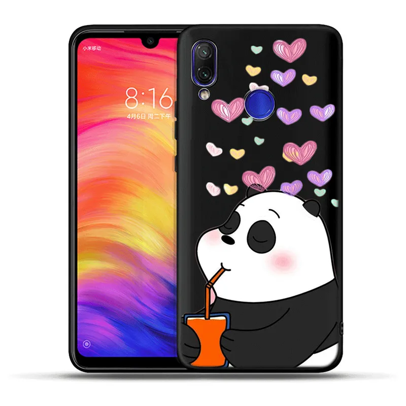 Силиконовый чехол для телефона с милой пандой для Red mi 5 Plus 6 Pro 4X6 6A 7 7A Note 6 7 Pro 5 для mi A2 Lite 5X6X9 t Pocophone F1