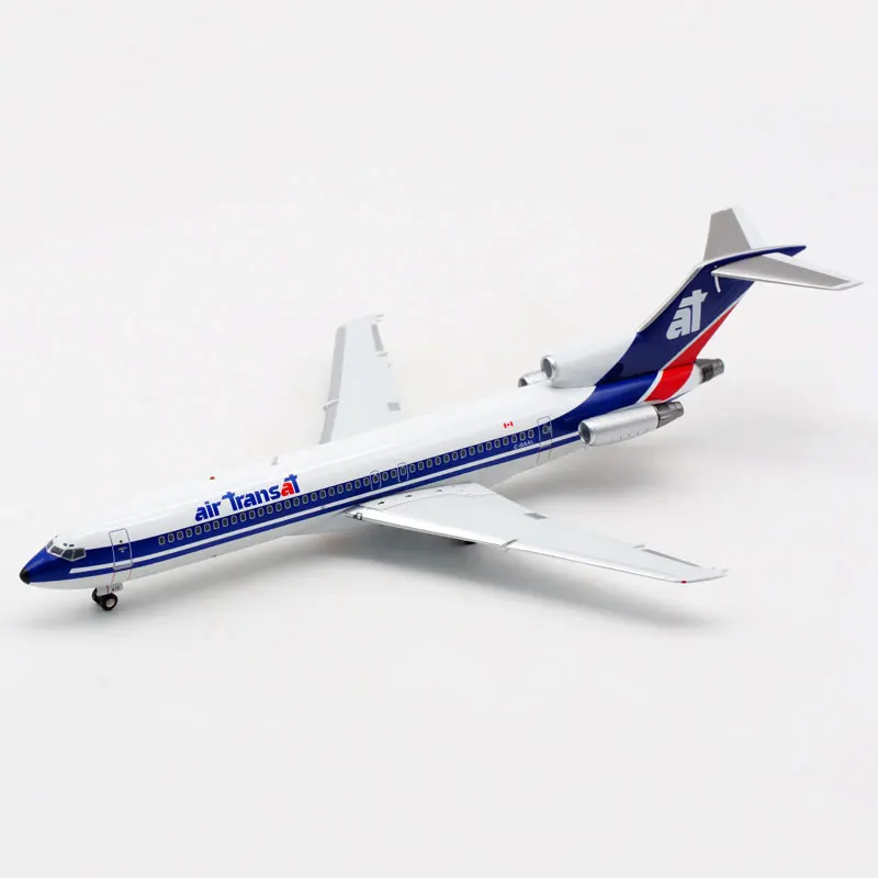 1/200 Air Transat Airline B727-200 C-GAAL Plane Aircraft Model Alloy Landing Gear Aircraft Collectible Display Airplanes