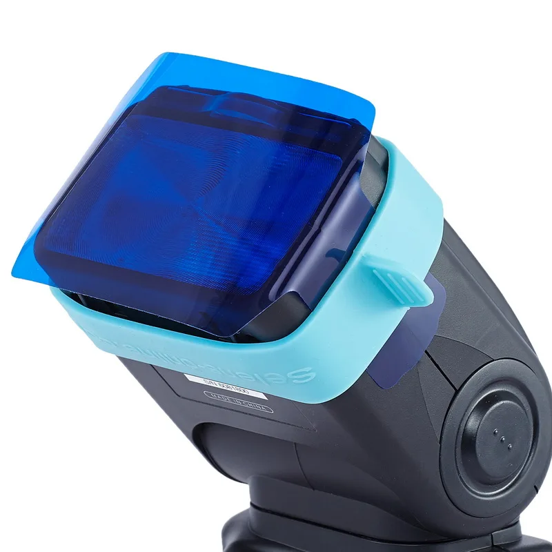 flash diffuser DSLR зеркальная камера новые флэш вспышки цветные гели фильтр 20 шт. Selens SE CG20