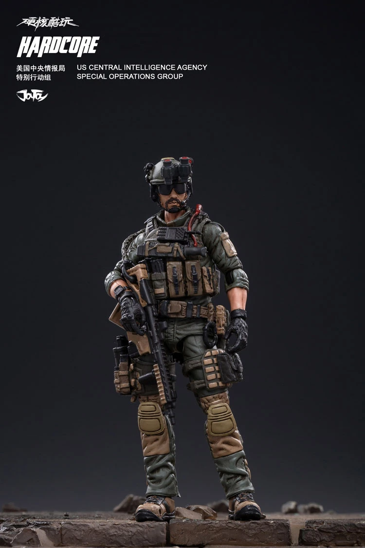 JOYTOY 1/18 фигурки 3 шт Морской корпус военный солдат фигурка модель игрушки коллекция игрушек