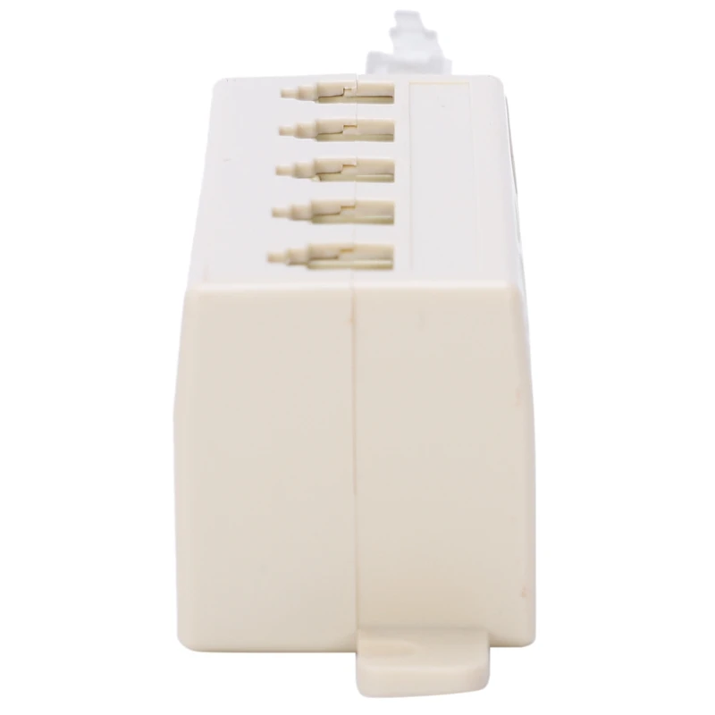 Лидер продаж 3c бежевый RJ11 6P4C штекер к 5 портам 6P2C гнездовой разъем разделитель