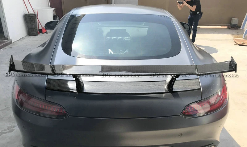 Carbon GT Крыло уплотнительная прокладка для AMG GT Рен Стиль углеродного волокна задний спойлер GT обвес тюнинг для AMG GT гоночные детали