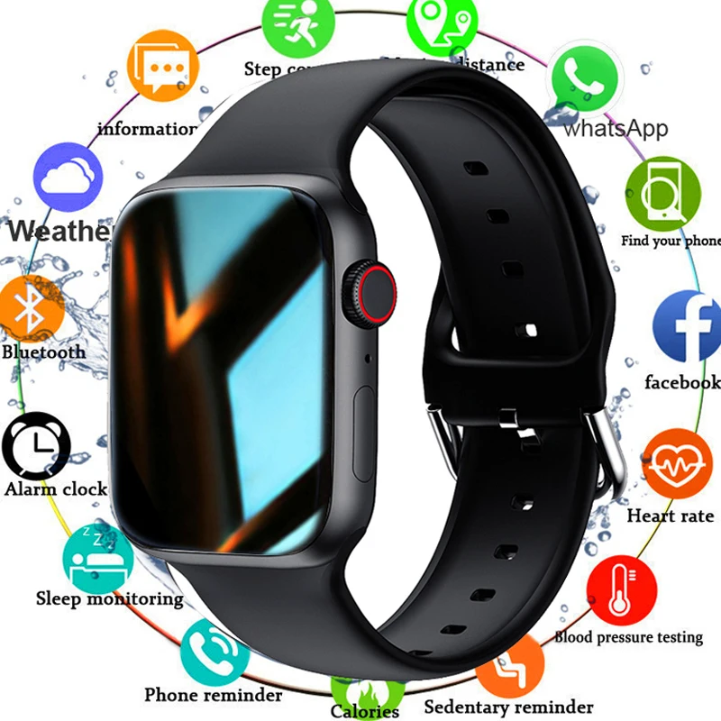 

Smart Watch Men Dial Call Fitness Tracker Clock Sport Smartwatch Women For Iphone Xiaomi Huawei W46