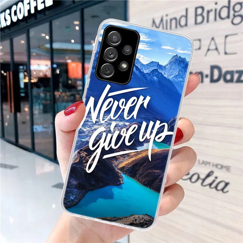 Цитаты в эстетике Tumblr для Samsung Galaxy A52 A53 A12 A13 A22 A23 A32 A33 чехол телефона A72 A73 A02S A03S A42 5G