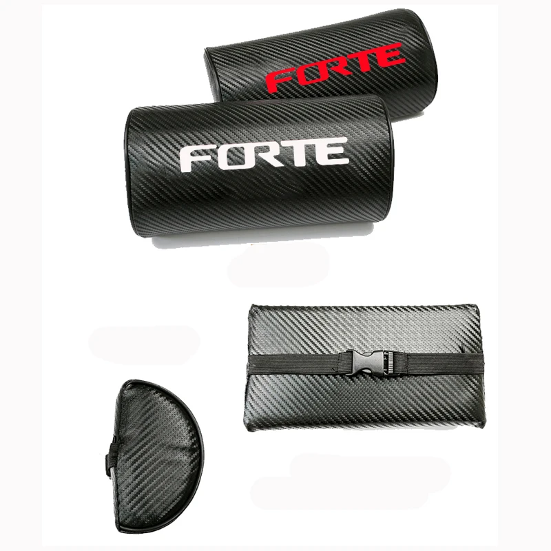 Углеродное волокно текстура из искусственной кожи авто сиденье головы шеи Отдых