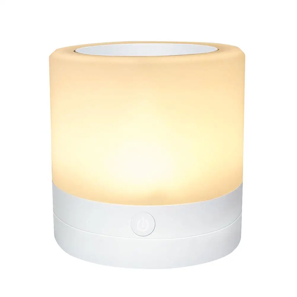 

Цилиндрическая светодиодсветодиодный Ночная лампа, креативный портативный прикроватный столик, 7 цветов, энергосберегающий светильник де...