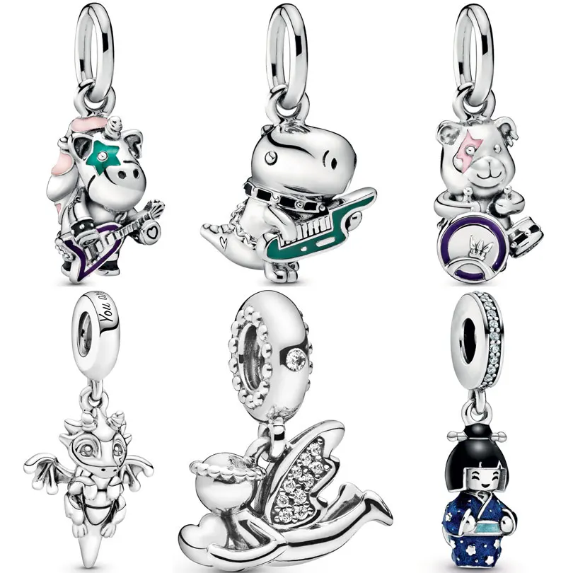 Ты волшебный Дракон Бруно Дино Теодор медведь японская кукла подвеска из бисера