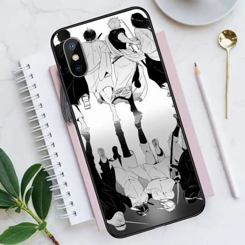 

My hero academia Anime Gintama Phone Case for iPhone 11 12 pro XS MAX 8 7 6 6S Plus X 5S SE 2020 XR funda coque