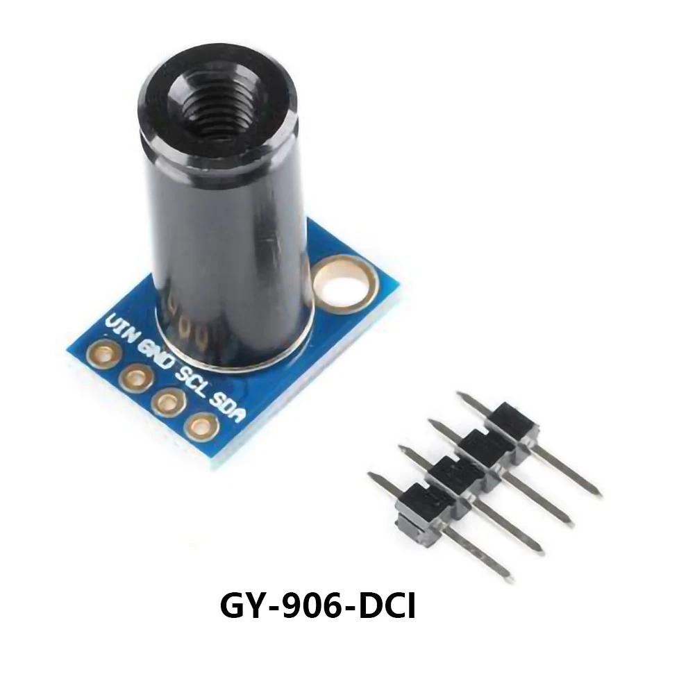 

RCmall GY-906 MLX90614ESF BAA DCC DCI Contactless Temperature Sensor Module IR Sensor for Arduino