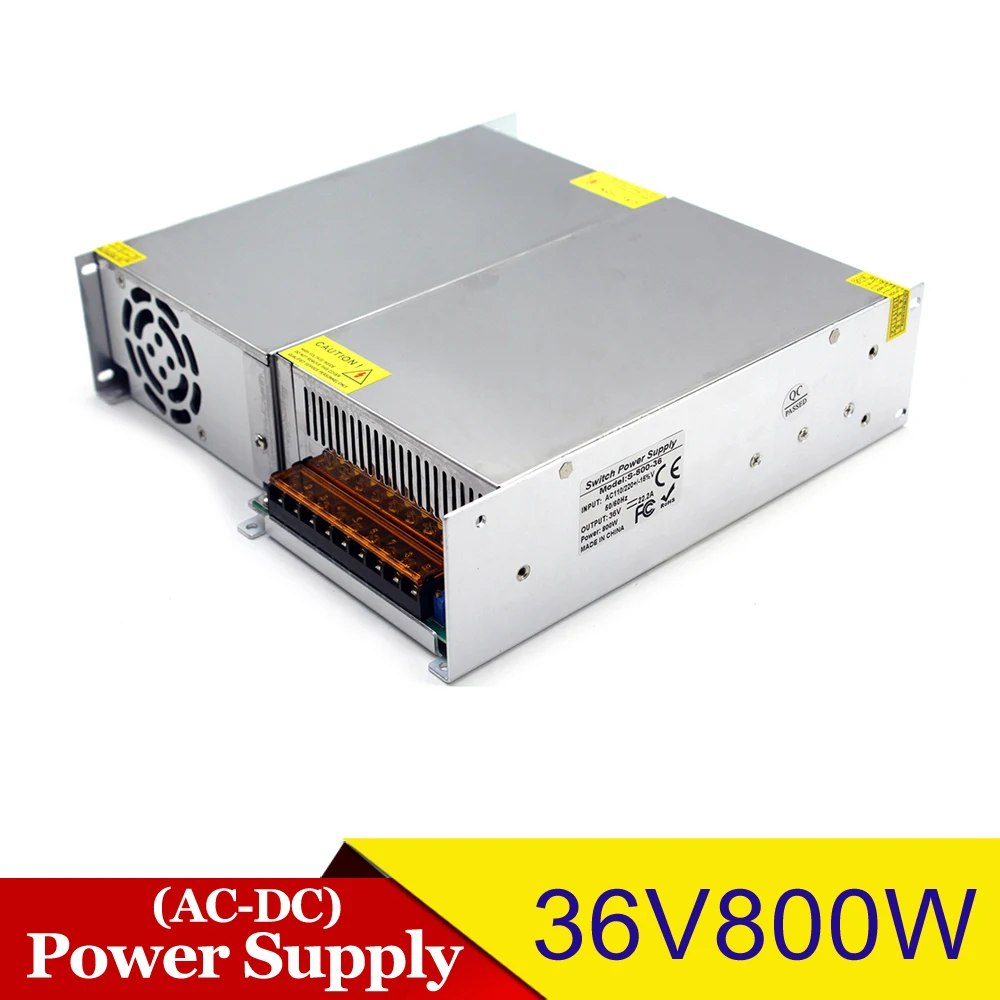 Светильник ing трансформаторы DC12V DC18V DC4V DC30V DC36V DC42V DC48V DC60V 800W Питание для