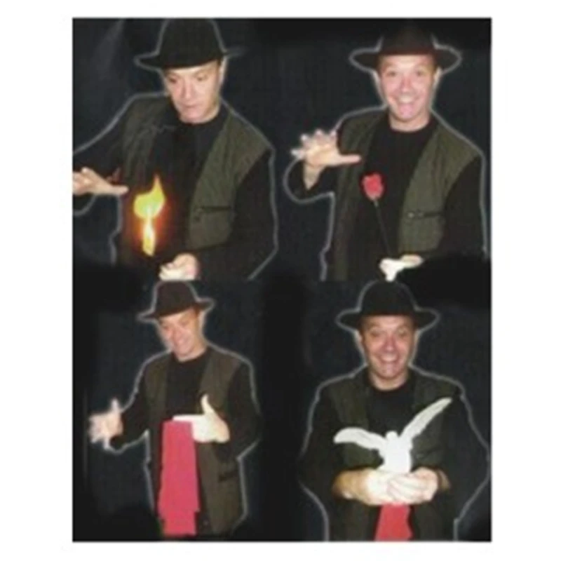 

Фонарь-роза на шелк (с DVD), сенсорный цветок на шелке, волшебный трюк, роза, исчезающая, волшебный трюк, реквизит, комедийные аксессуары