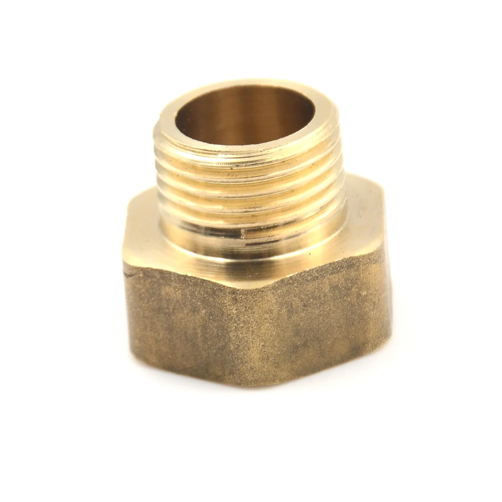 

New 1/2PT Male to 3/4PT Brass Water Pipe Pipe Fitting Hex Bushing Reducer Adapte Female Thread Pipe Connector