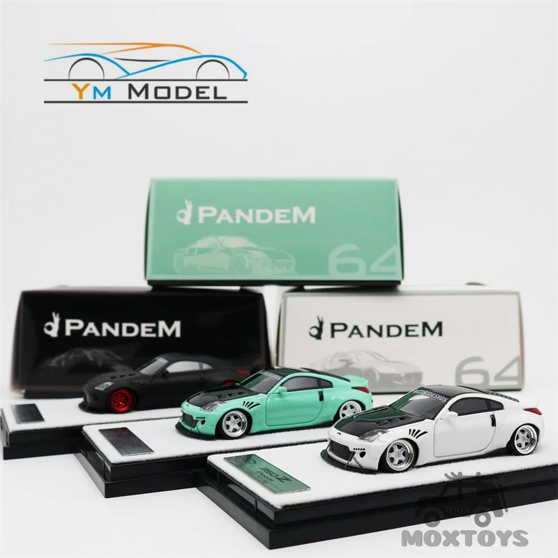 

YM модель 1:64 Nissan Fairlady 350Z Rocket Bunny Модель автомобиля из смолы