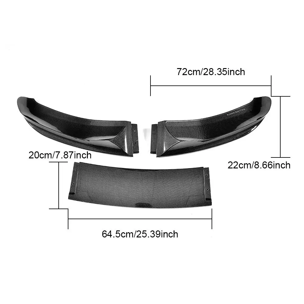 3 шт. автомобиль передний бампер для губ разветвитель BMW X5 М Спорт 2014 - 2018 переднего