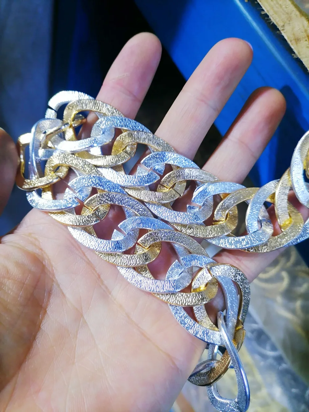 Ожерелье из алюминиевой цепи для мужчин и женщин длинное Брендовое ожерелье