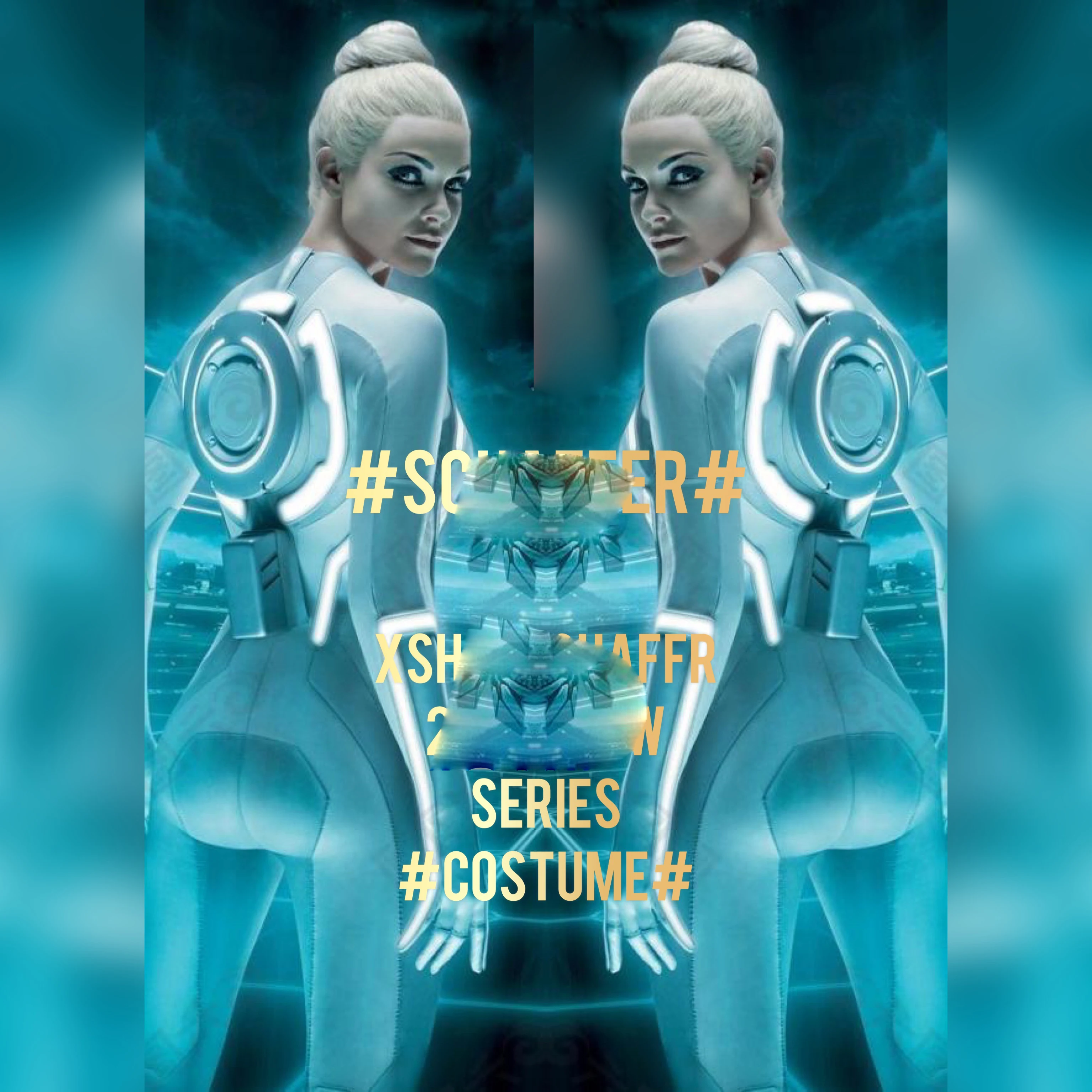 Робот светящийся полосатый костюм сексуальный ночной клуб женский gogo технология