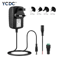 power converter adapter supply eu us plug ac 100 240v to dc 12v 2a switching transformer charger for led strip light cctv driver