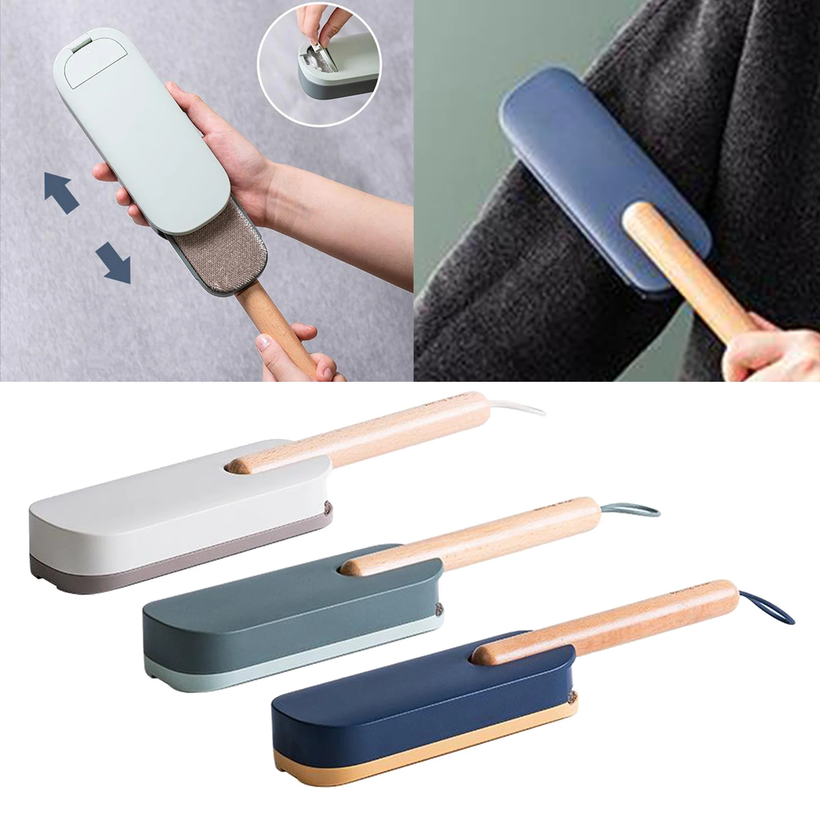 

Universal Electrostatic Pet Hair Brush Cloth Dust Lint Remover Cleaner Tool