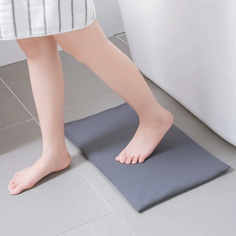 

Native diatomaceous earth soft mat soft diatom mud mat bathroom absorbent quick-drying non-slip