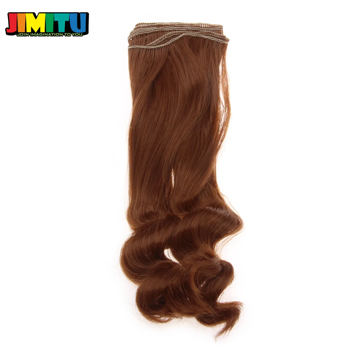 25*100 см разноцветные волосы BJD 1 шт. волнистый кудрявый парик для кукол куклы 1/3 1/4 DIY