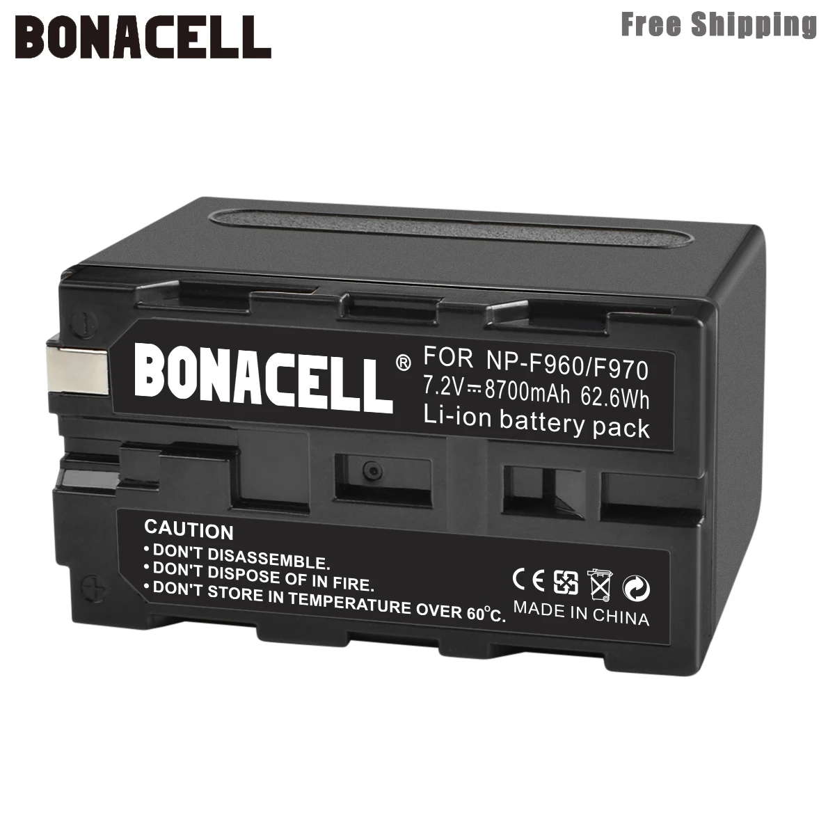 Батарейки и зарядное устройство Bonacell 7 2 в 8700 мАч для Sony|Перезаряжаемые батареи| |