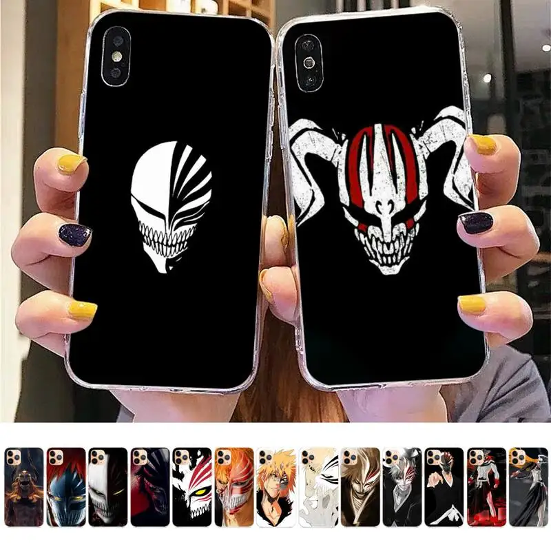 

MaiYaCa Bleach Phone Case for iPhone 11 12 13 mini pro XS MAX 8 7 6 6S Plus X 5S SE 2020 XR cover