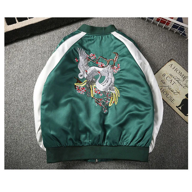 Осень 2021 куртки-бомберы Мужское пальто с вышивкой и длинным рукавом уличная