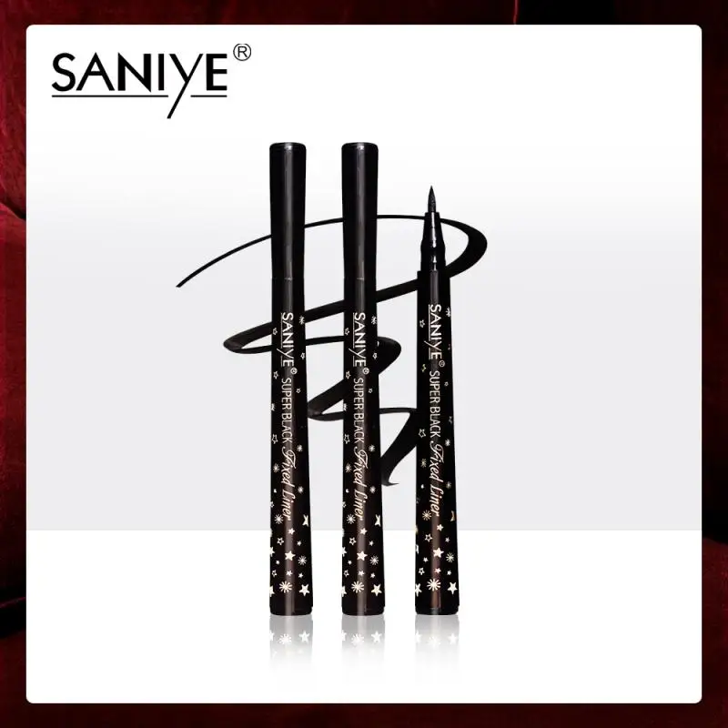 Star Eyeliner Is Waterproof Not Easy To Smudge Apply Makeup Discolor Liquid Pen Maquiagem TSLM1 |