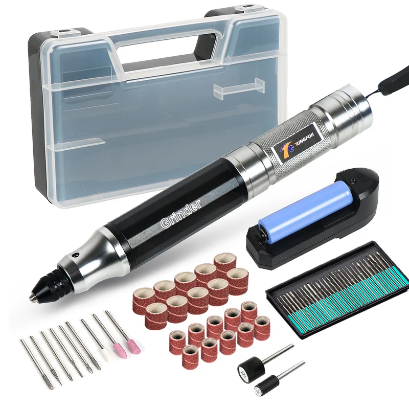 

Mini Cordless Drill Engraving Pen Electric Drill Grinder With Lithium Battery 3.7v Rechargeable Electric Hand Drill