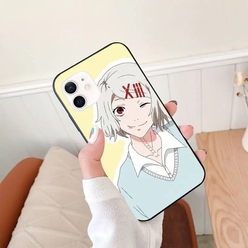 Чехол для телефона Т-Токио-Гуль-аниме-Джузо-сузуя iPhone 11 12 Mini 13 Pro XS Max X 8 7 6s Plus 5 SE XR -