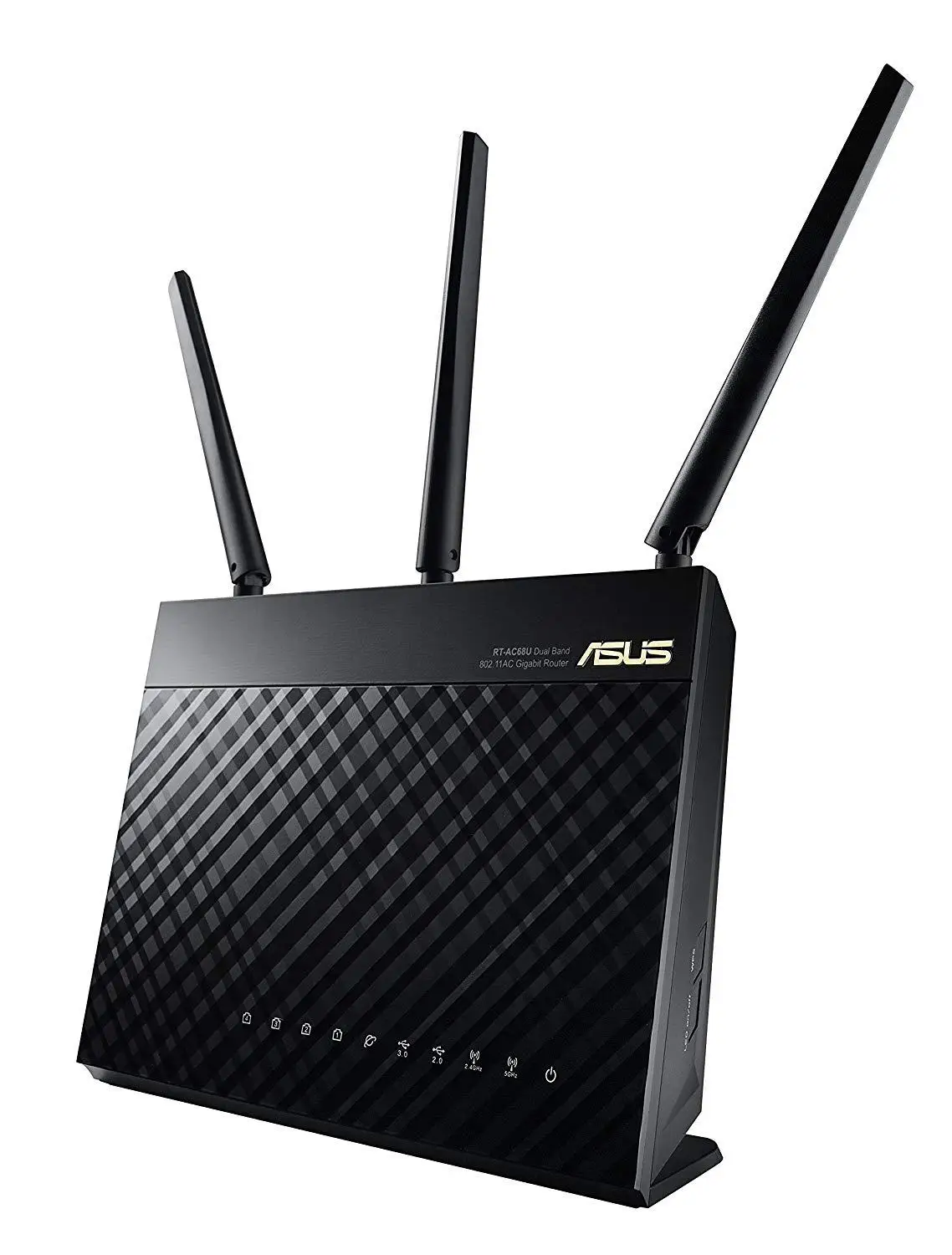 Двухдиапазонный Wi-Fi роутер ASUS RT-AC68U обновленный сетевой Merlin AC1900 1900 Мбит/с AiProtection |