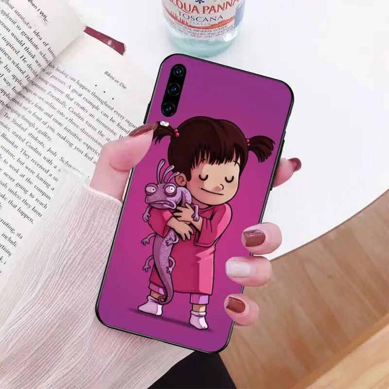 Мягкий силиконовый черный чехол для телефона PENGHUWAN girl от Monster inc Huawei P30 P20 lite Mate 20 Pro P
