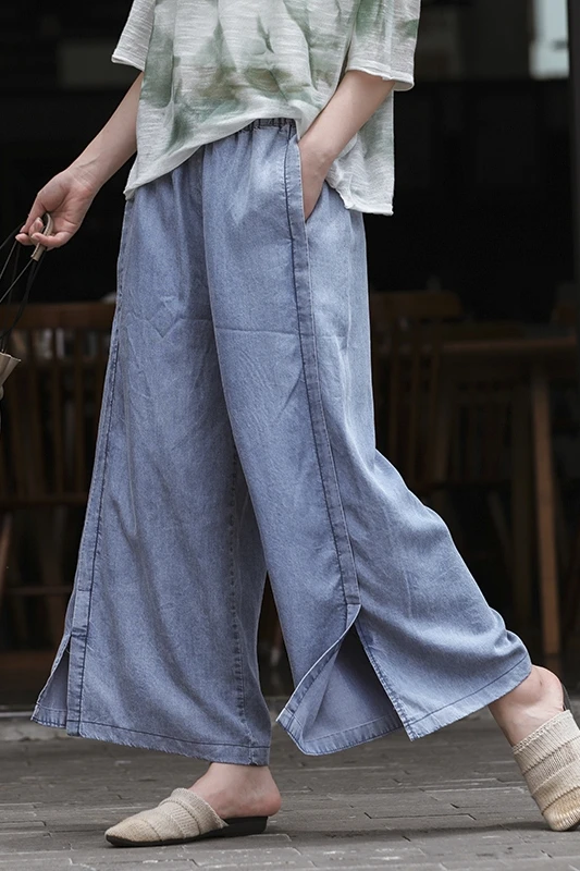 Летние джинсы Для женщин модные свободные Повседневное джинсовые штаны 2019 Новая