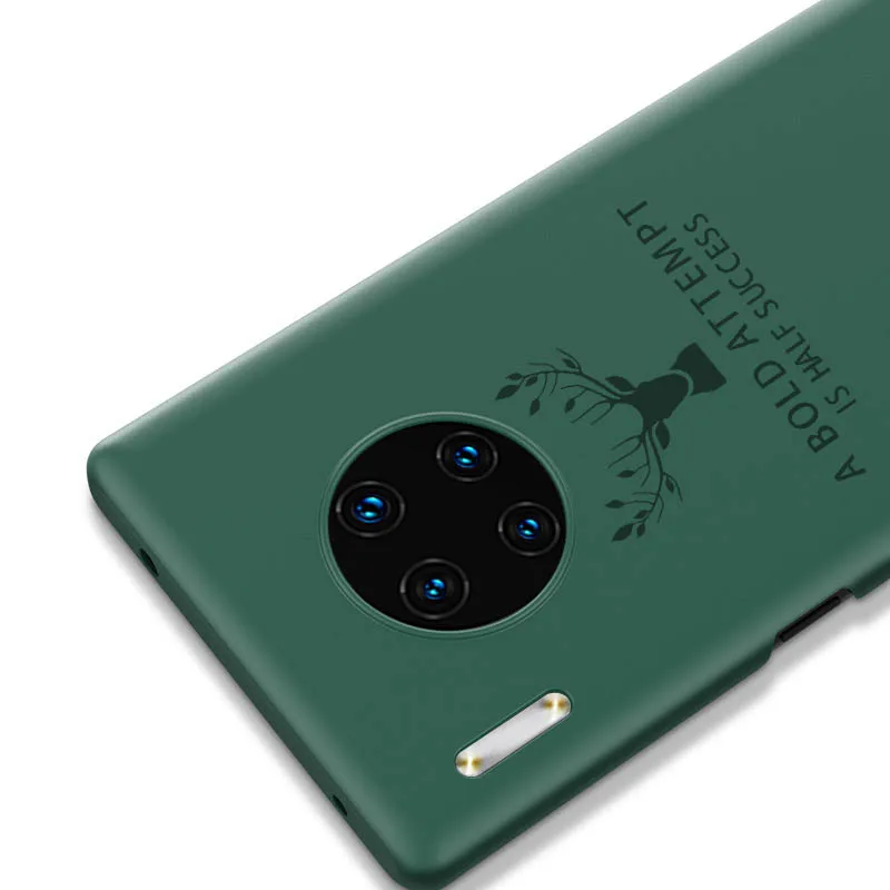 Твердый чехол из жидкого поликарбоната для huawei mate 30 Pro 5G Модный телефона 20 удобная