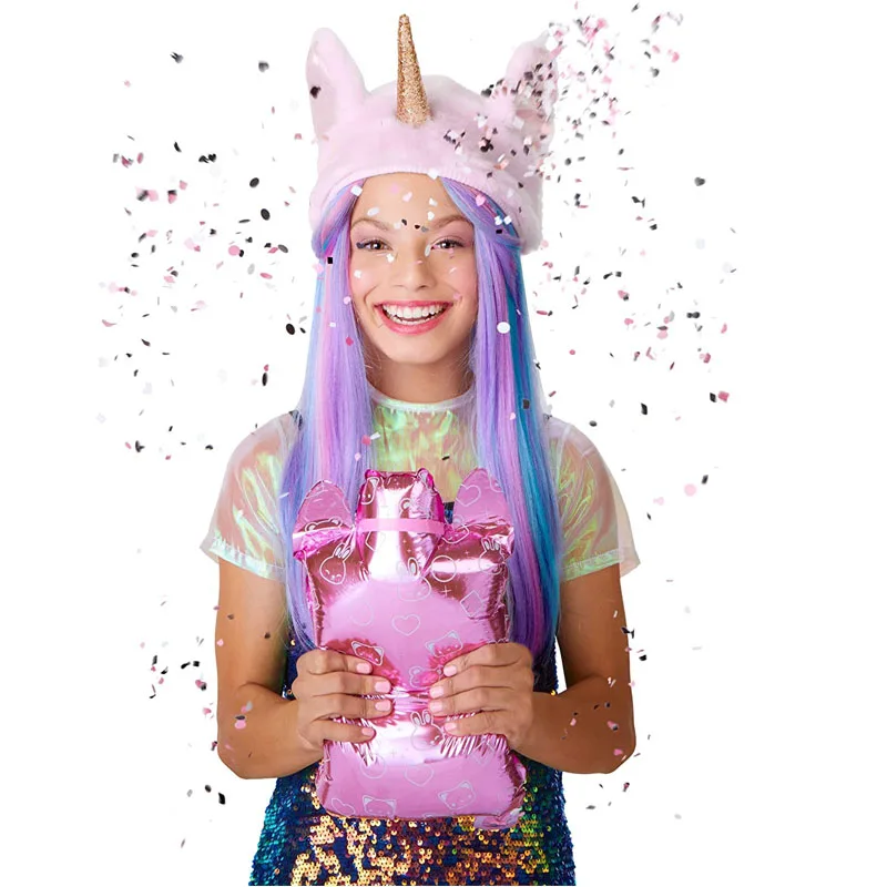 

Lol Surprise Krysta Splash Na Na Na Surprise Sparkle Series 1 Sequins 2-In-1 Surprises Collection Model Doll Gift Toys for Girls