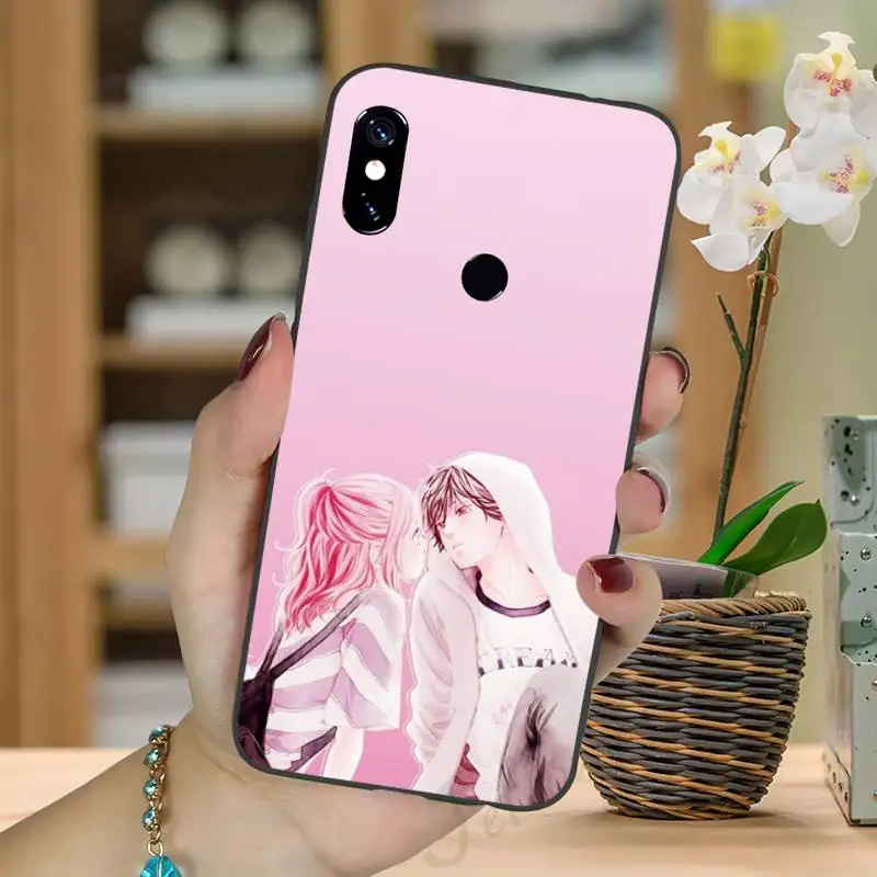 

Ao Haru Ride Love lovely anime Phone Case For Xiaomi Redmi Note 4 4x 5 6 7 8 pro S2 PLUS 6A PRO