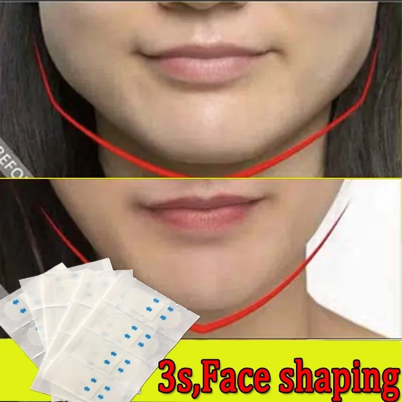 

120/80/40Pcs/Set Invisible Thin Face Stickers Face Facial Line Wrinkle Sagging Skin V-Shape Face Lift Up Fast Chin Adhesive Tape