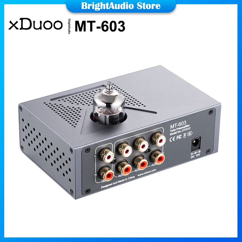 XDUOO MT603 MT-603 множество выбора предусилитель 12AU7 Tube усилитель 4 аудиовход RCA - купить